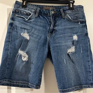 Joe’s Brand Jeans Bermuda Jean Shorts Size 28 Denim Shorts